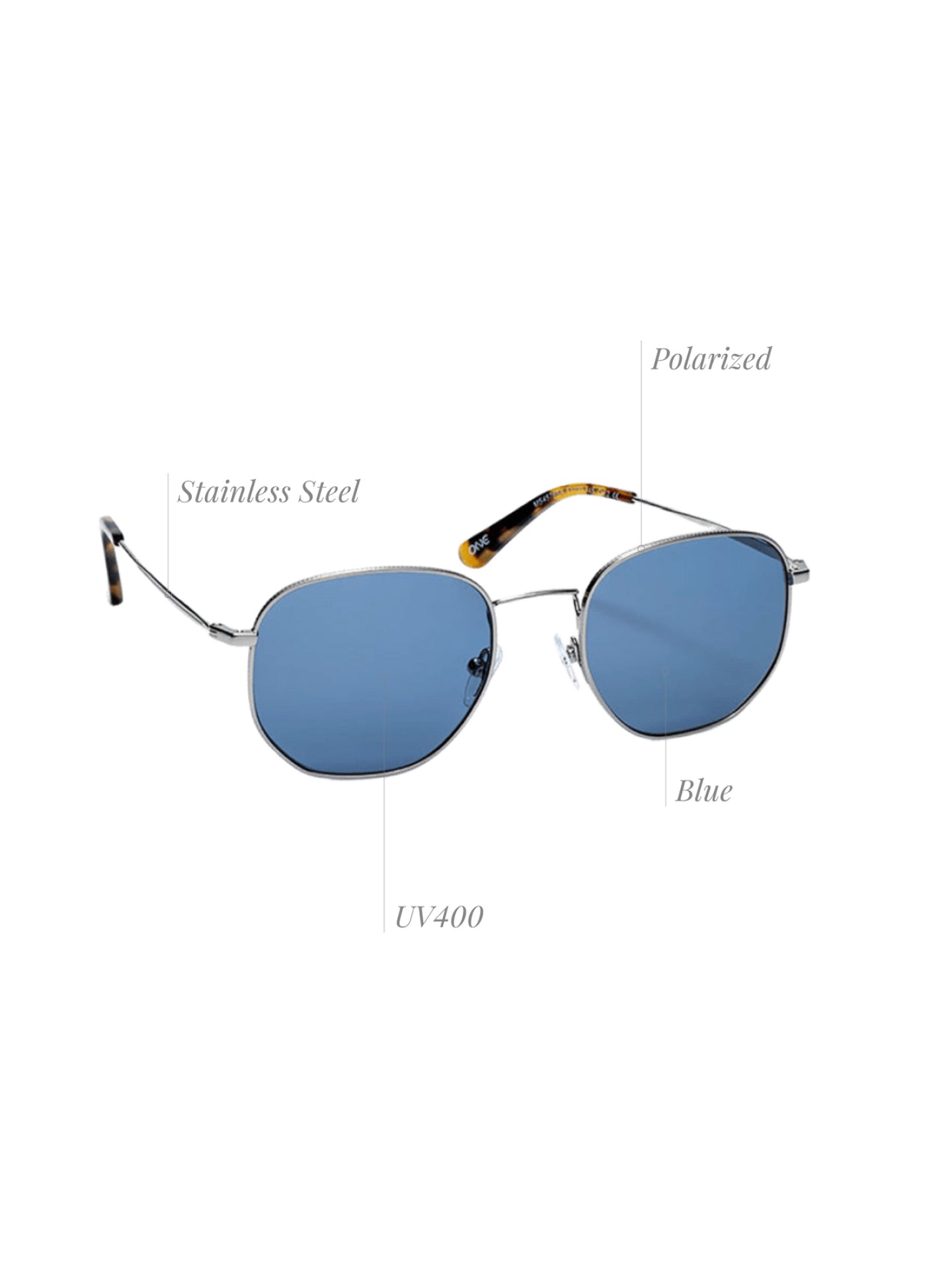 Óculos de Sol One Visionary Silver