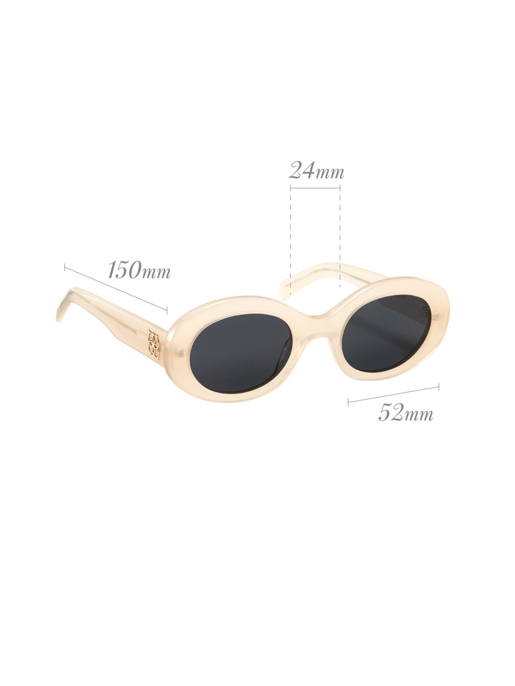 Óculos de Sol One Dolce Branco
