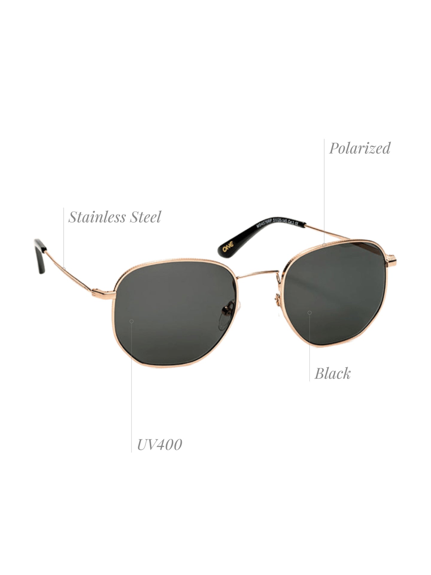 Óculos de Sol One Visionary Rosegold