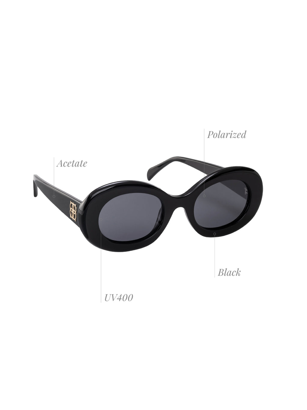 Óculos de Sol One Dolce Small Preto
