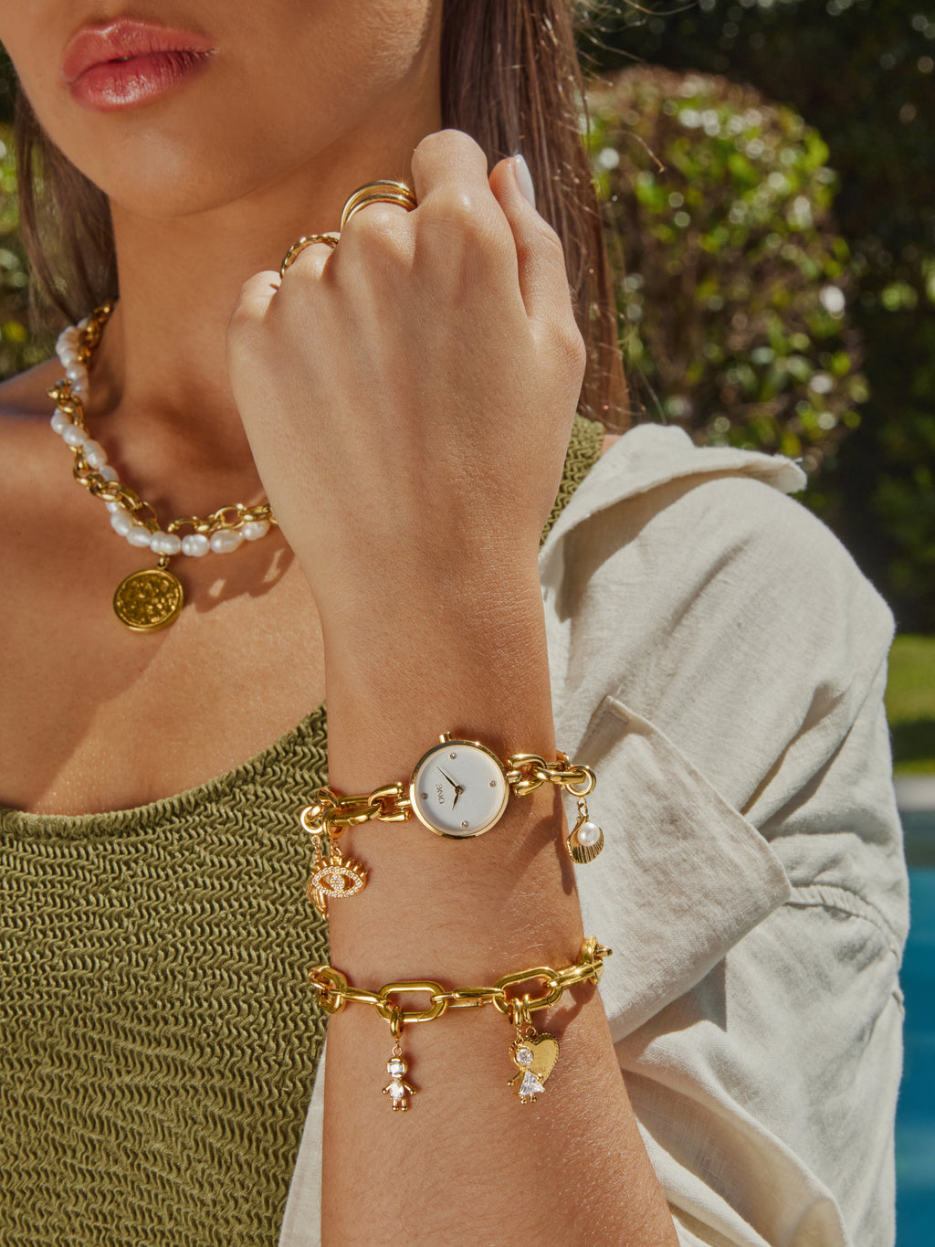 ONE Links Gold Watch