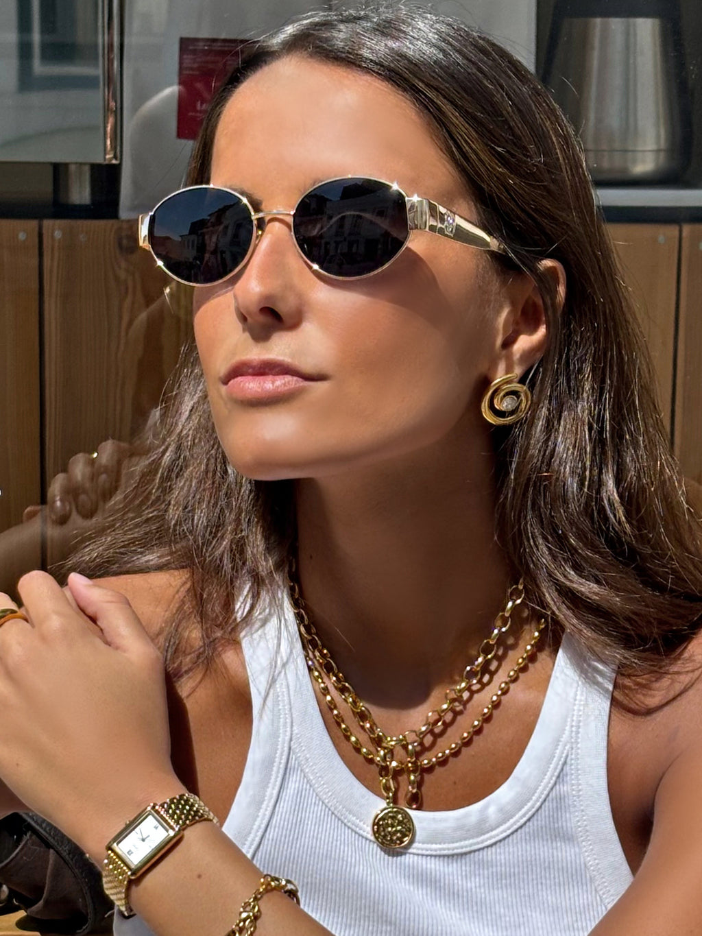 Óculos de Sol One Vibe Gold