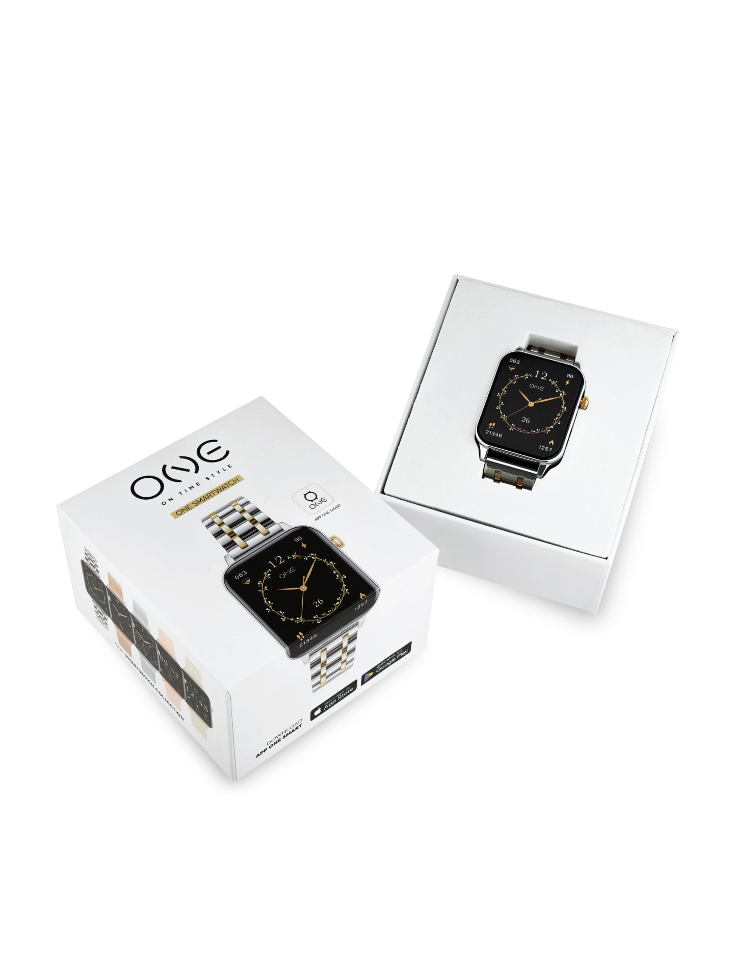 Reloj Inteligente One Frame Bicolor Eslabones