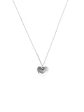 Colar One Neckmess Heart Big Silver