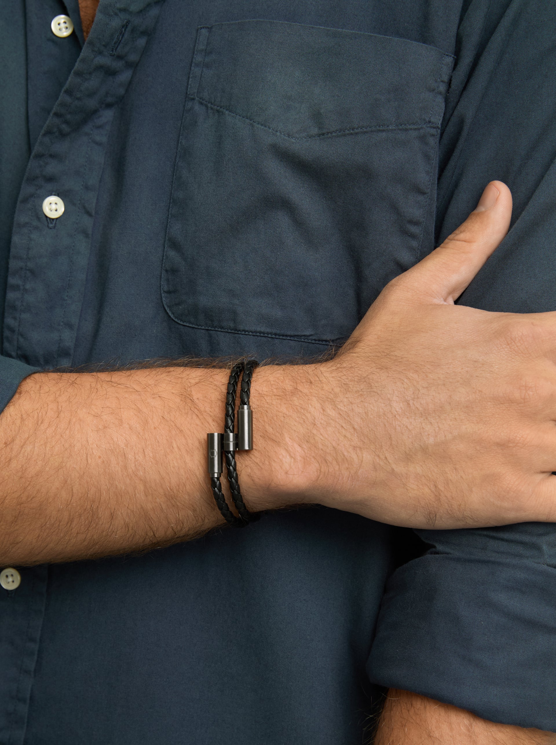 Pulseira One Men Ruged Black - OAMB4212LP