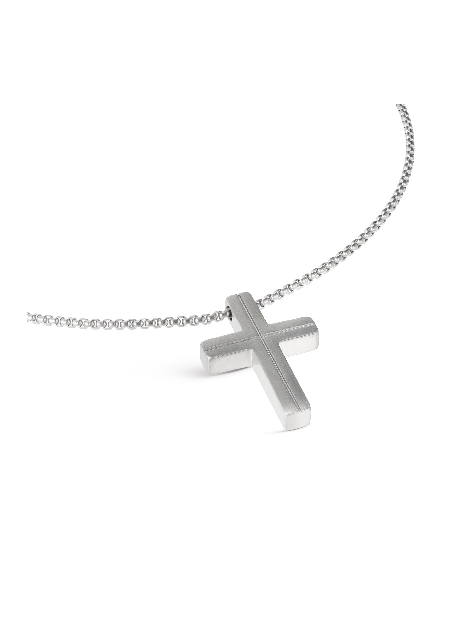 Colar 2 em 1 One Men Crossed - OAMN3203SS