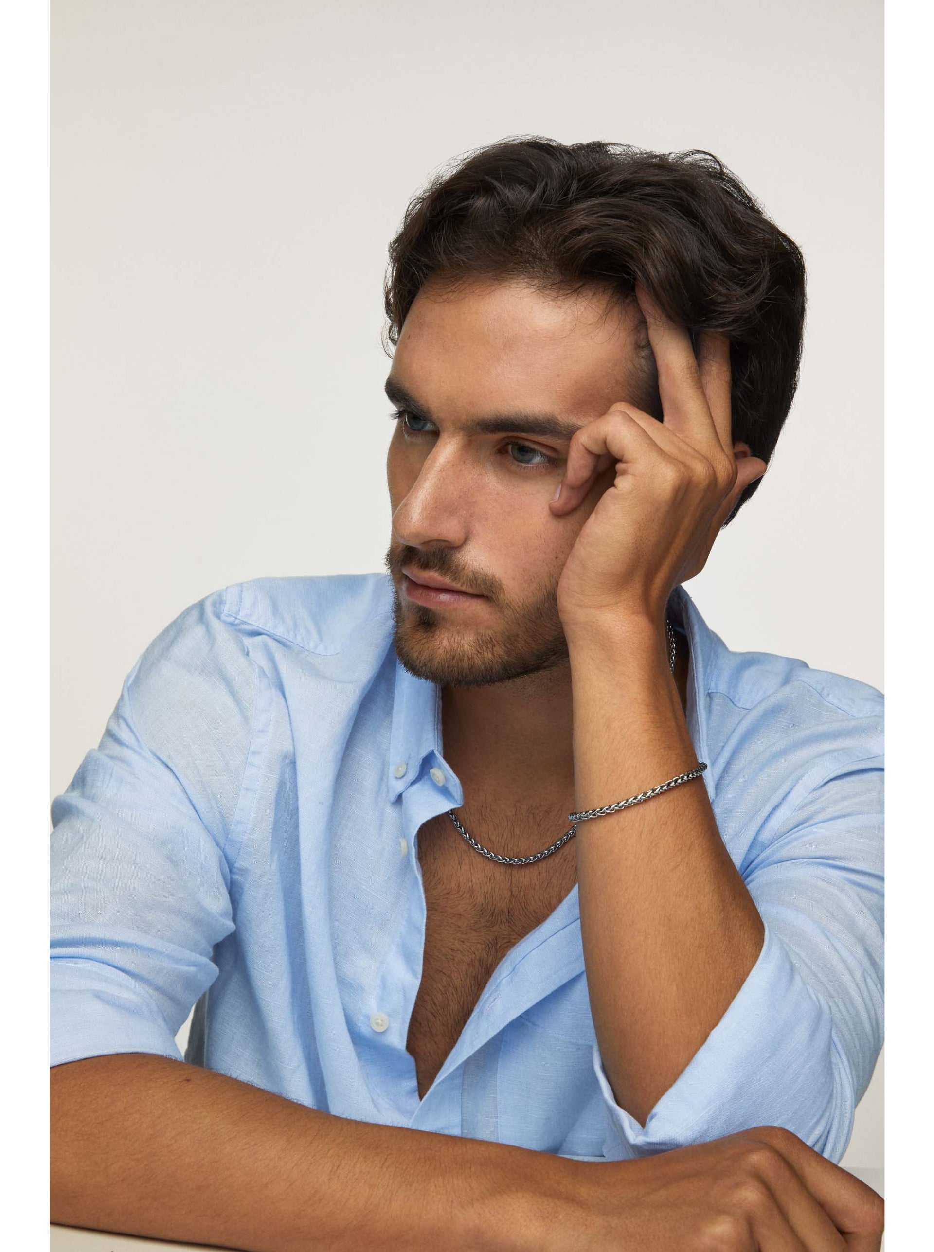 Colar 2 em 1 One Men Serenity - OAMN3204SS