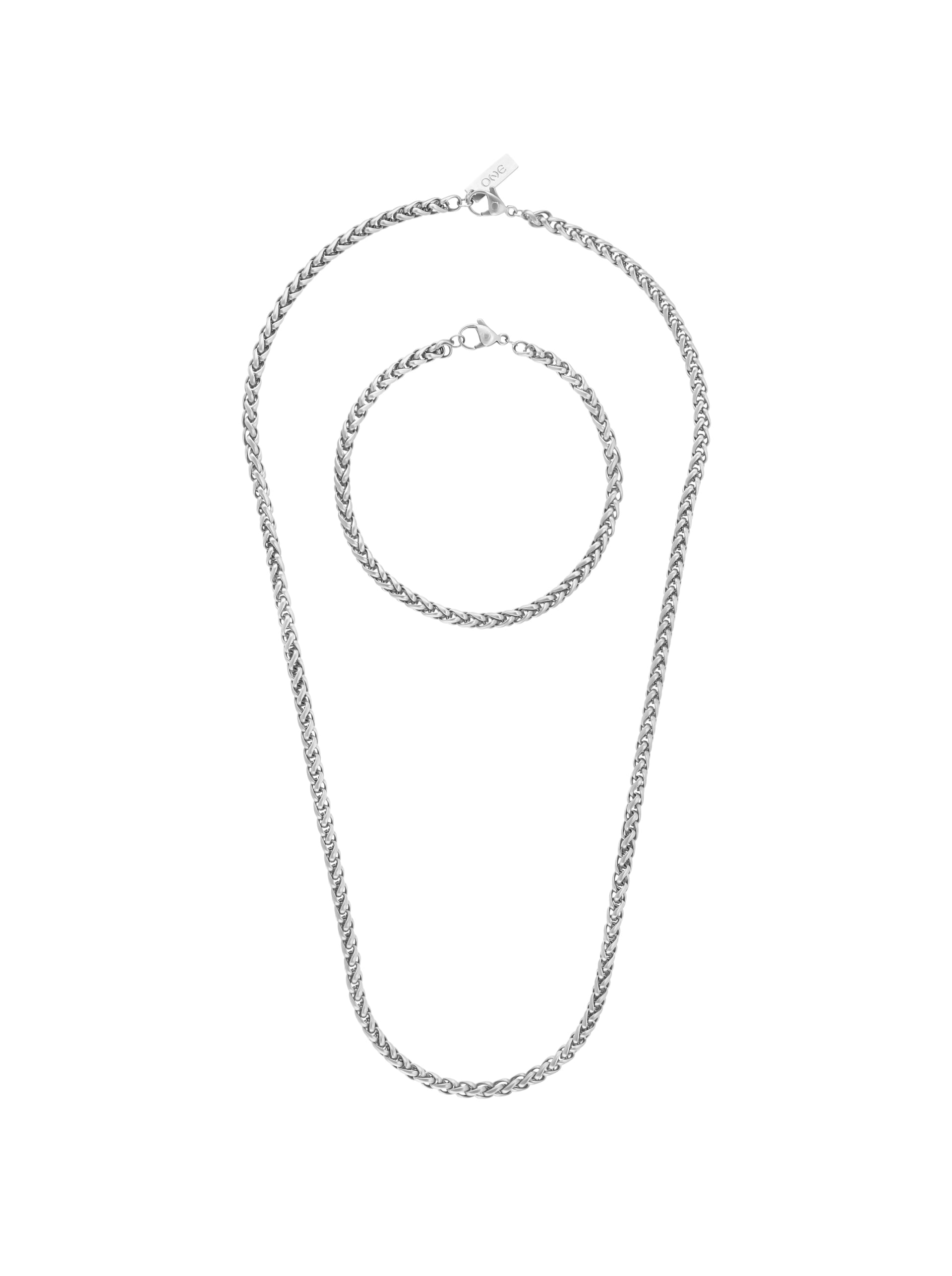 Colar 2 em 1 One Men Serenity Mate - OAMN4202SS