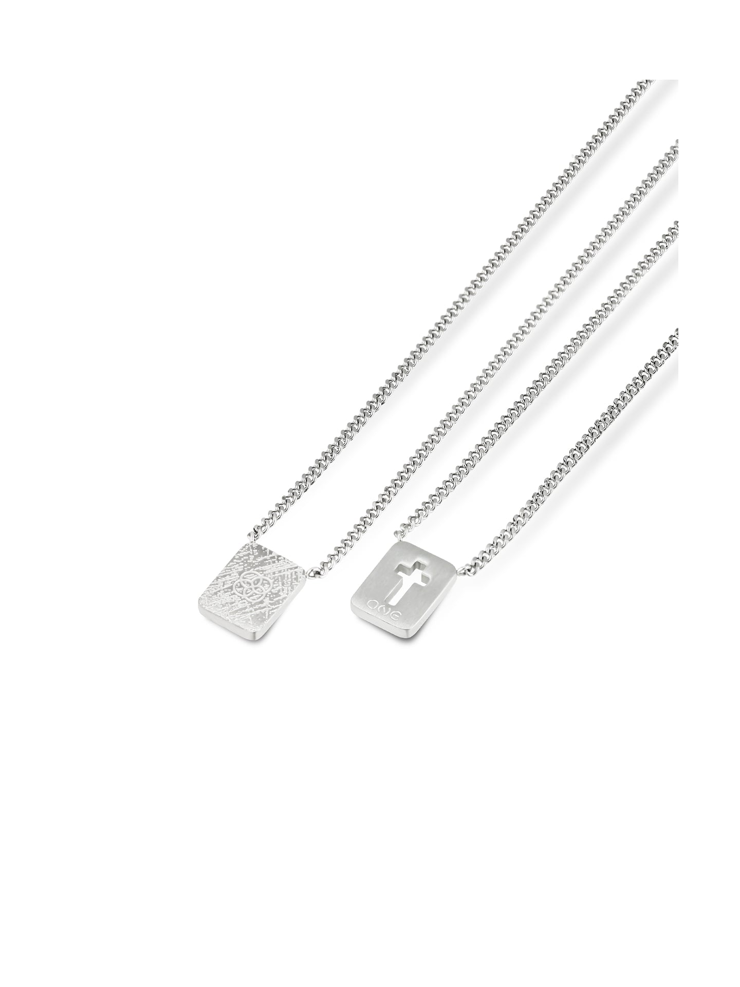 Colar Escapulário One Men Faith - OAMN5104SS