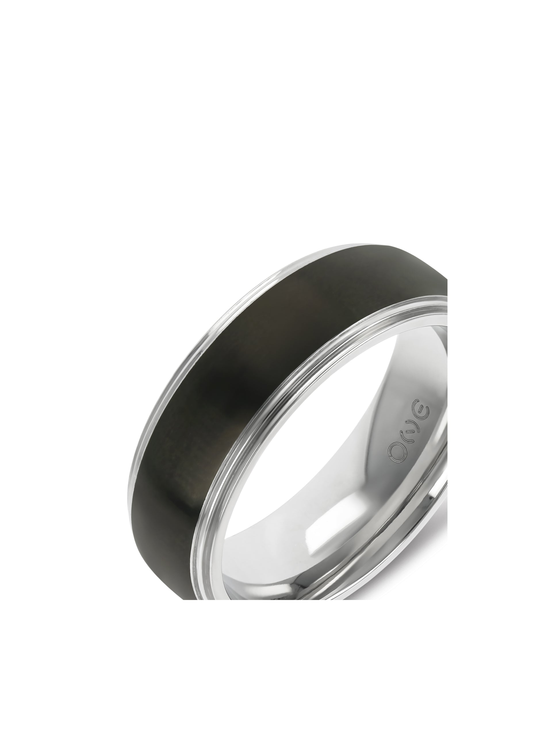 Anel One Men Shadow Steel - OAMR4102