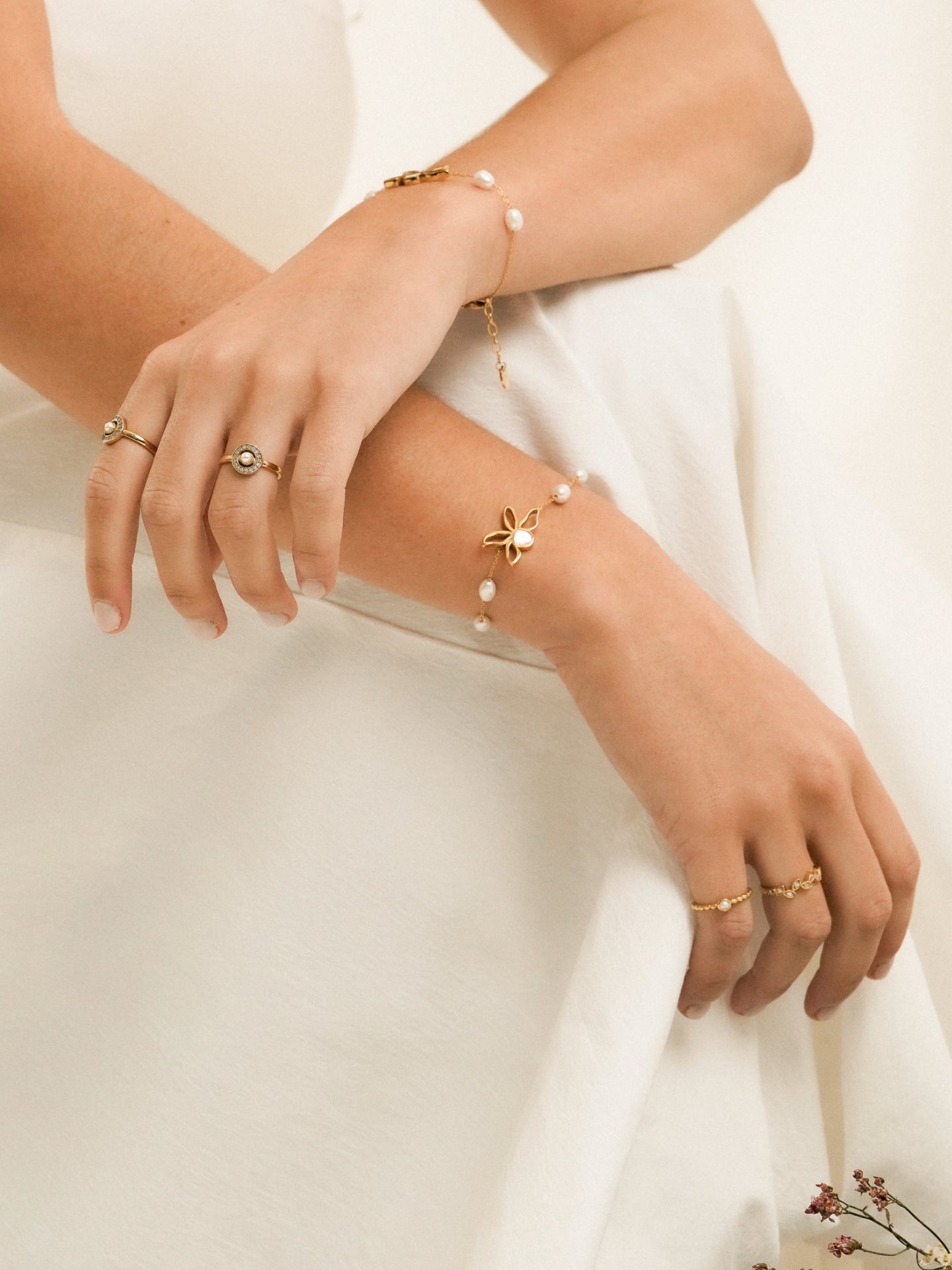 Anel One Ophelia Pearl - OJATR01