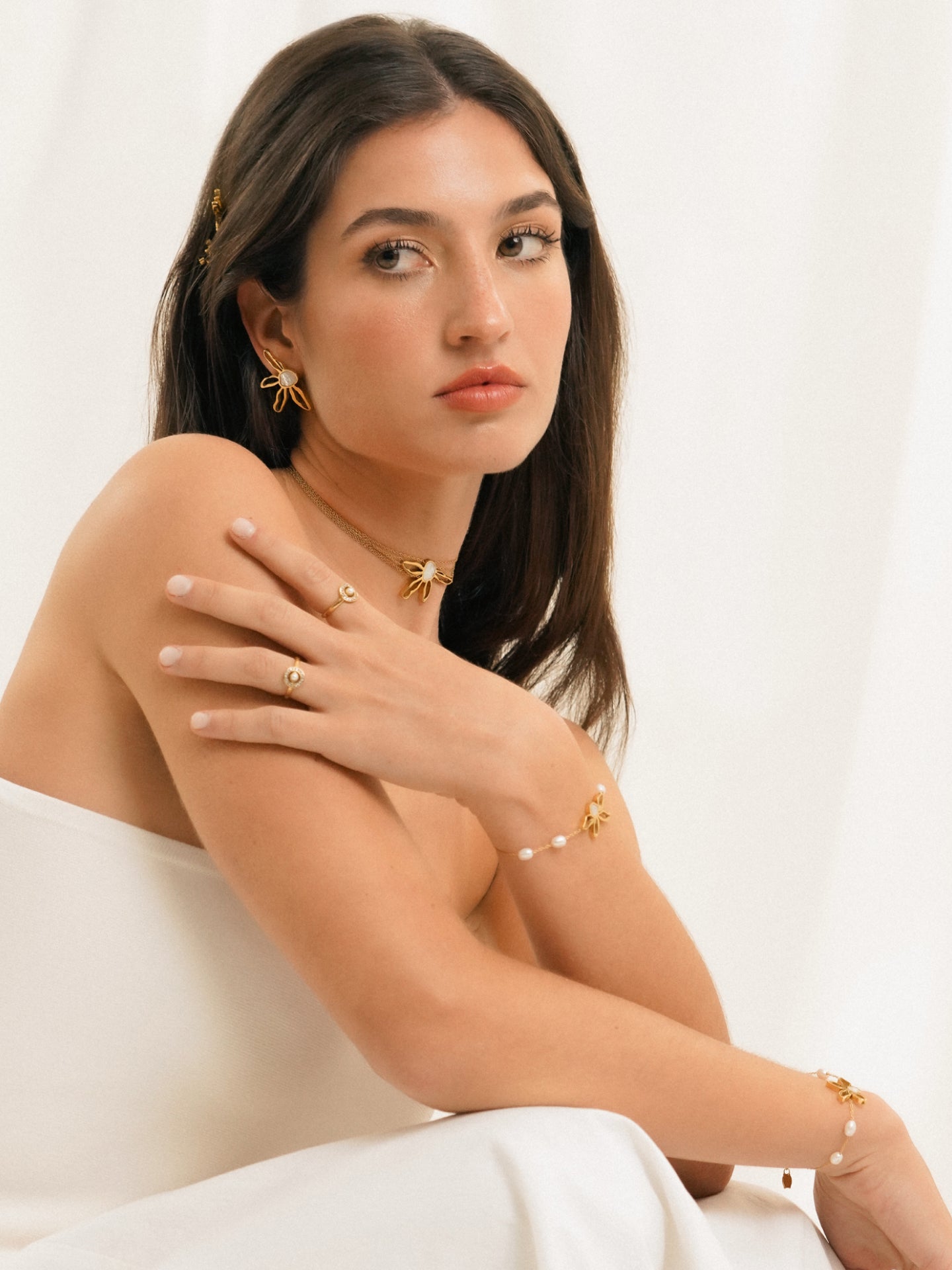 Anel One Ophelia Pearl - OJATR01