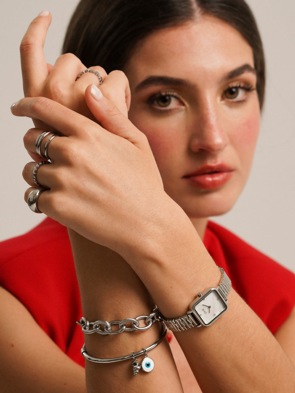 Pulseira One Link Connections - OJBLC05S