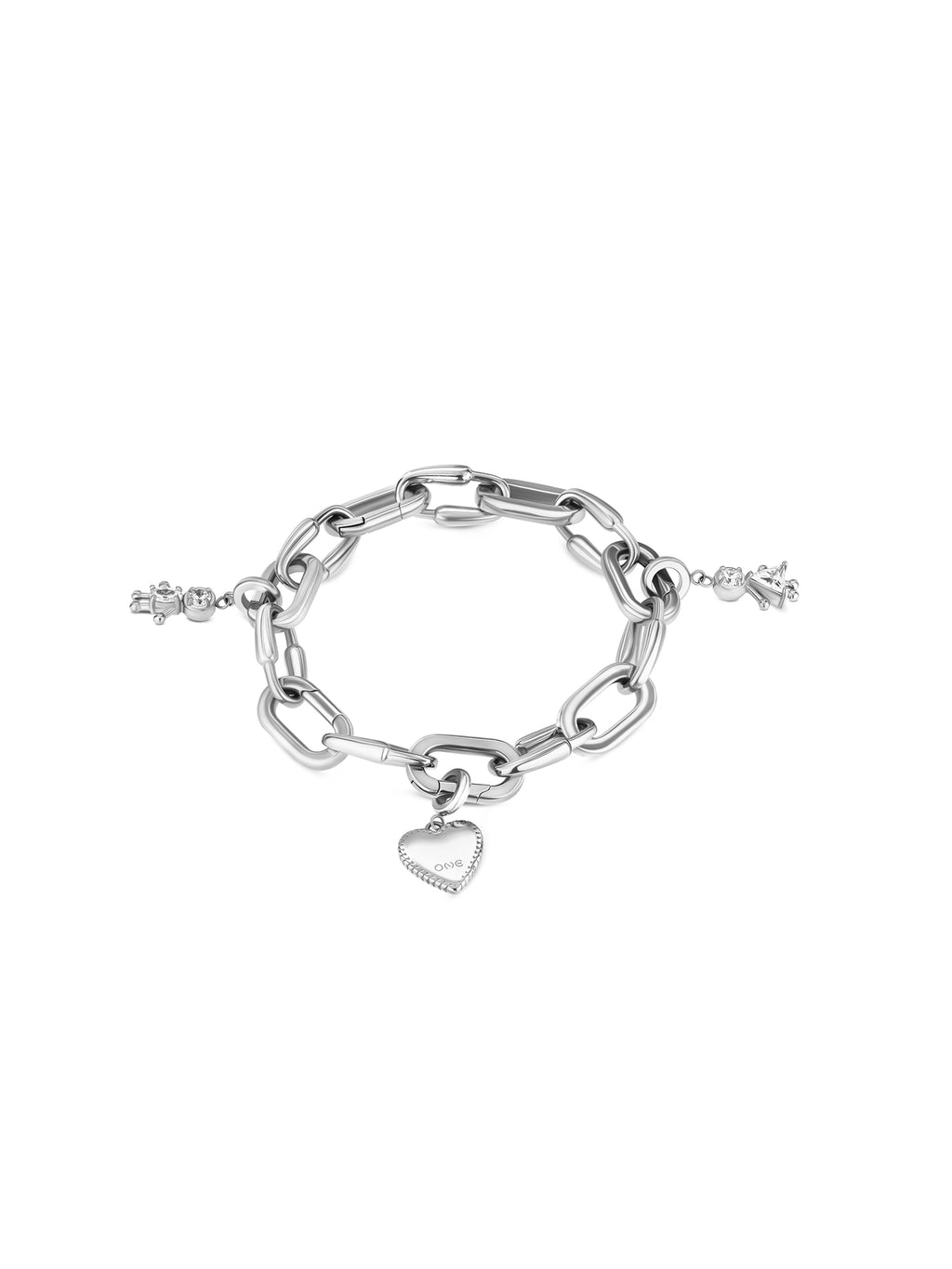 ONE Master Links Silver Bracelet