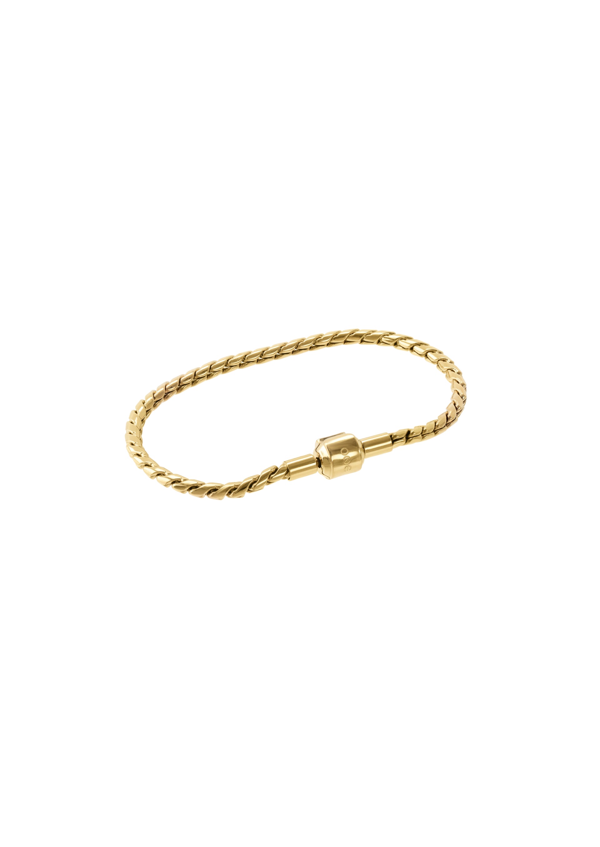 Pulseira One Master Twisted Gold - OJBMT01G