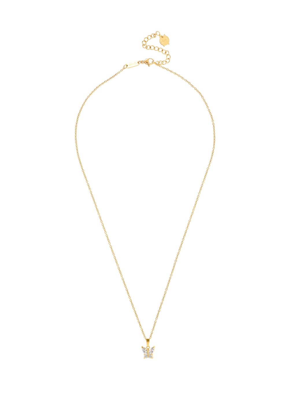 Colar One Butterfly Crystal - OJBN03G