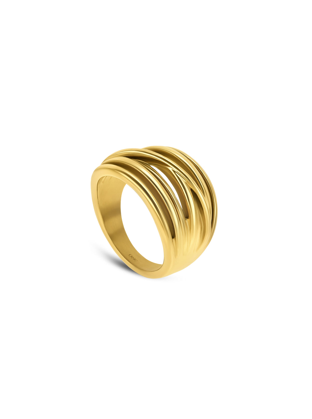Anel One Bold 07 Gold - OJBR07G