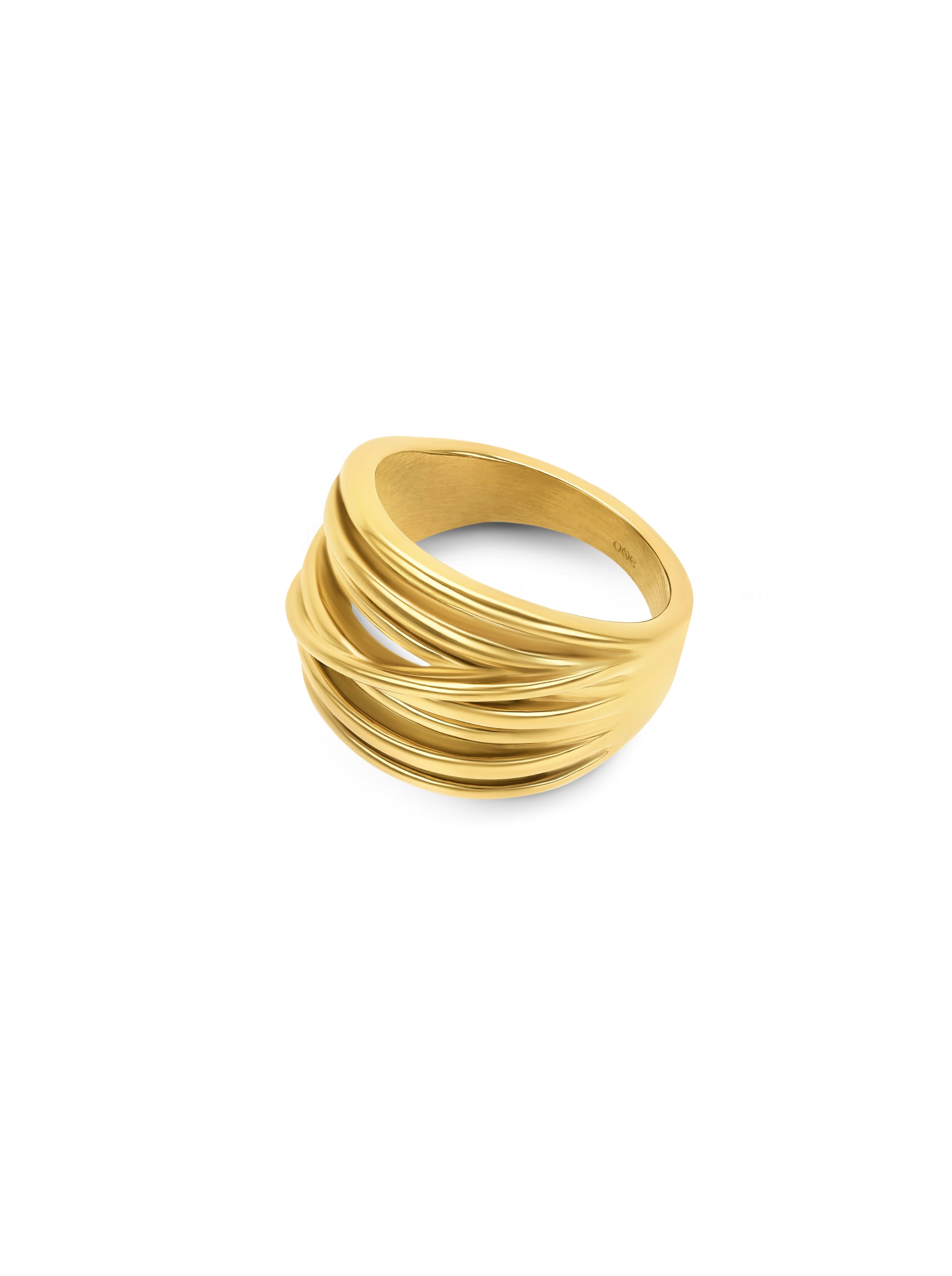 Anel One Bold 07 Gold - OJBR07G