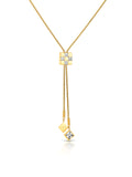 Colar One Senhora Chess Long Gold - OJCHN02G