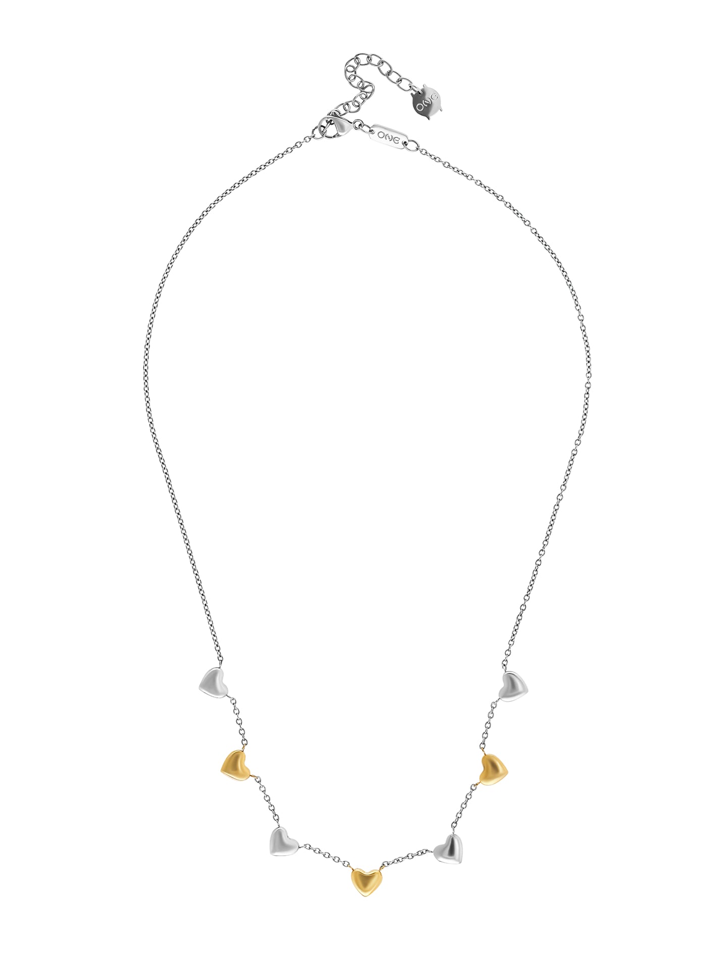 Colar One Crazy Heart Embrace - OJCHN03T
