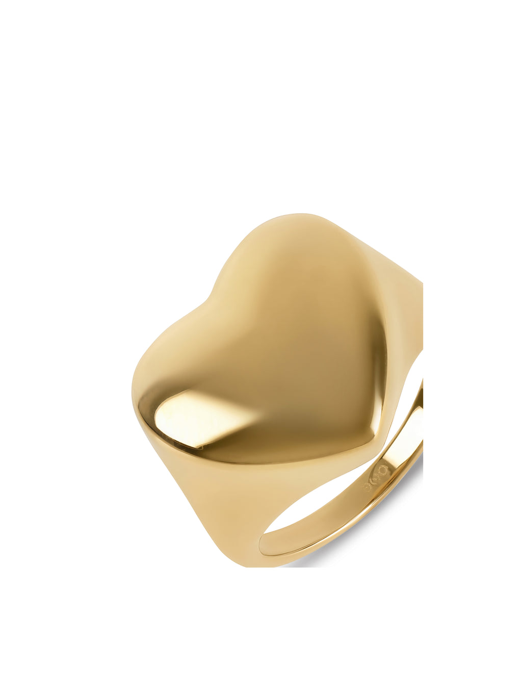 Anel One Crazy Heart Big Gold - OJCHR04G