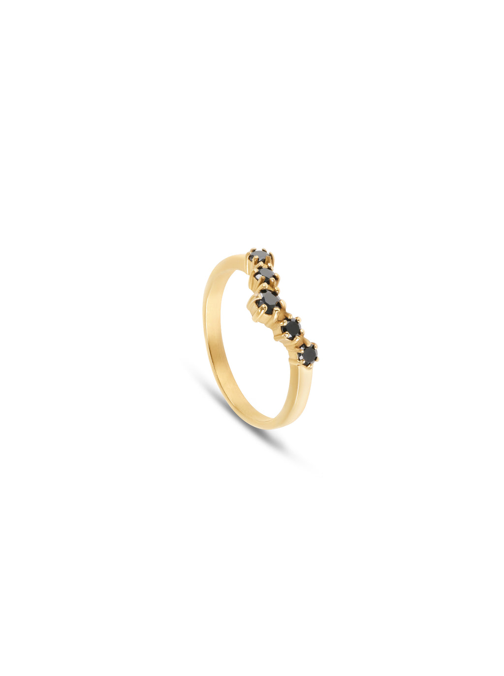 Anel One Contrast Black - OJCR01Y