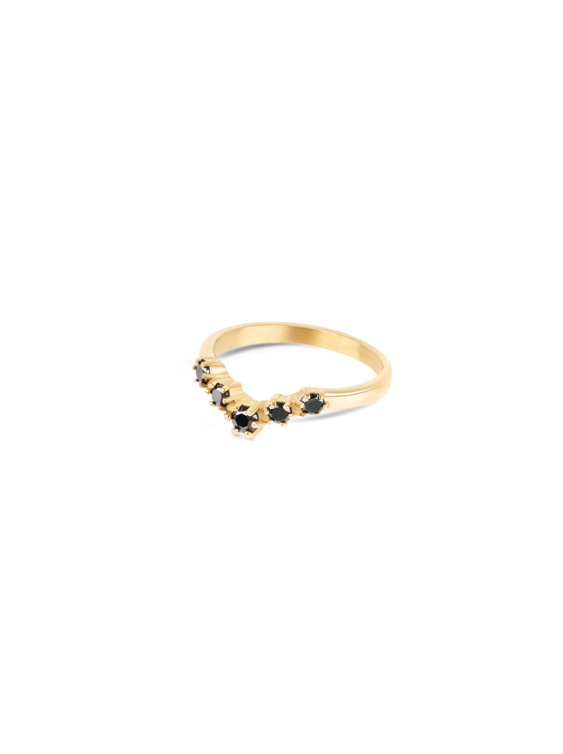 Anel One Contrast Black - OJCR01Y