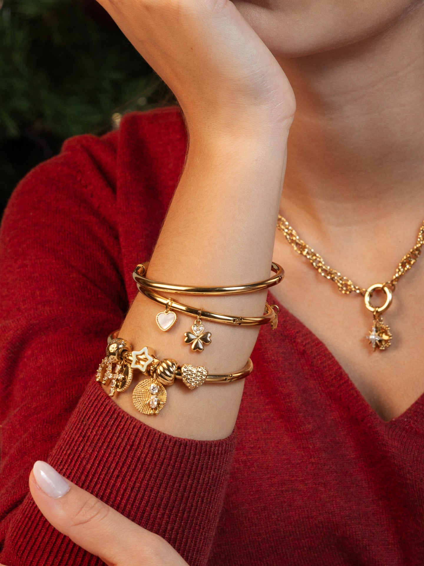 Charme One Energy Trevo Lucky Crystal - OJEBC721