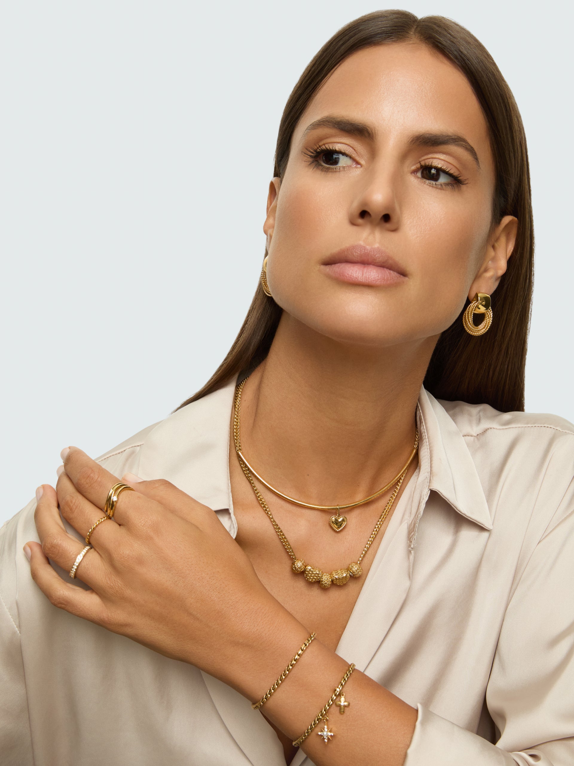 Charme One Energy Cross Gold - OJEBC734