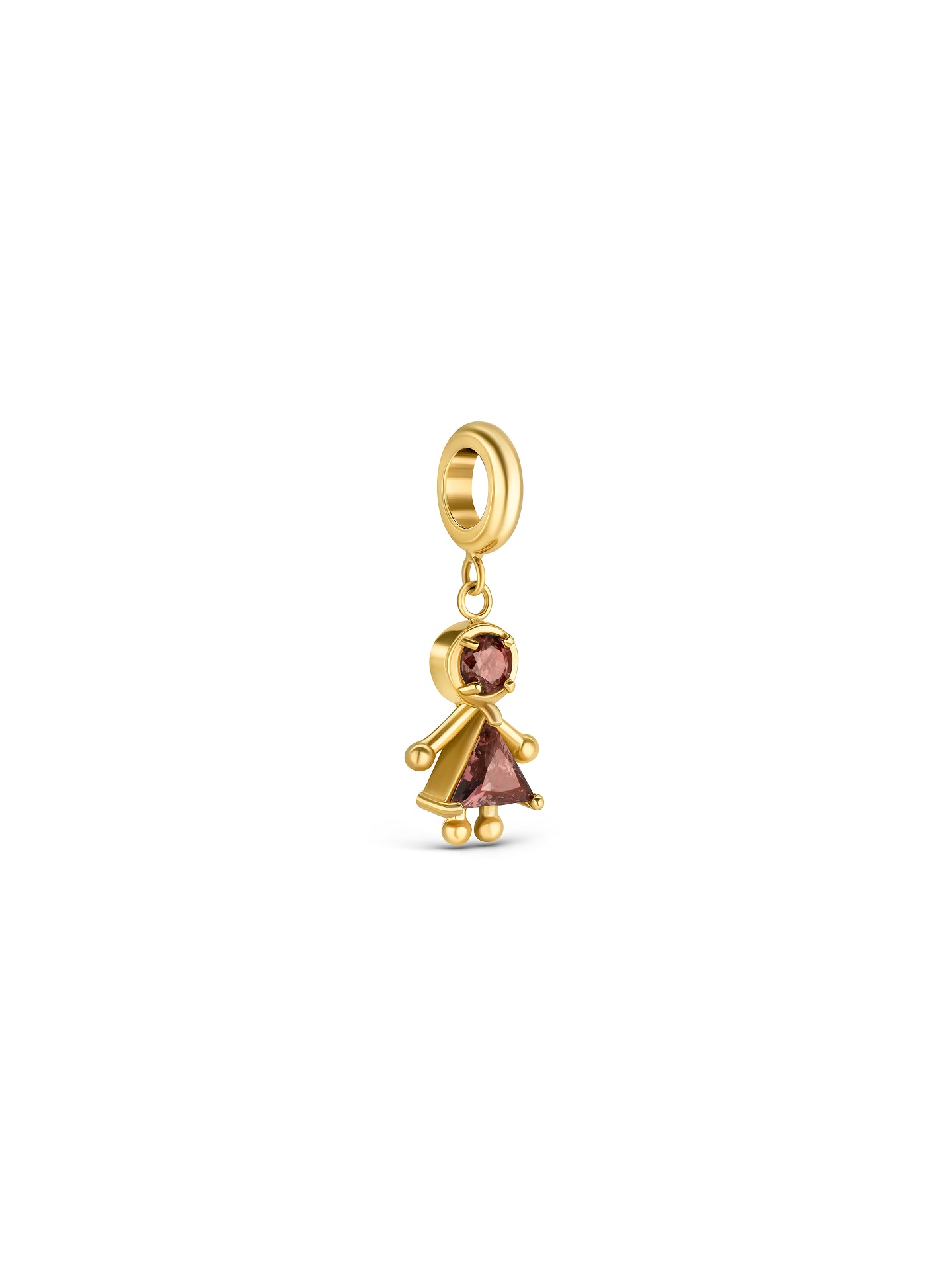 Charme One Energy Berry Girl Crystal Gold - OJEBC783