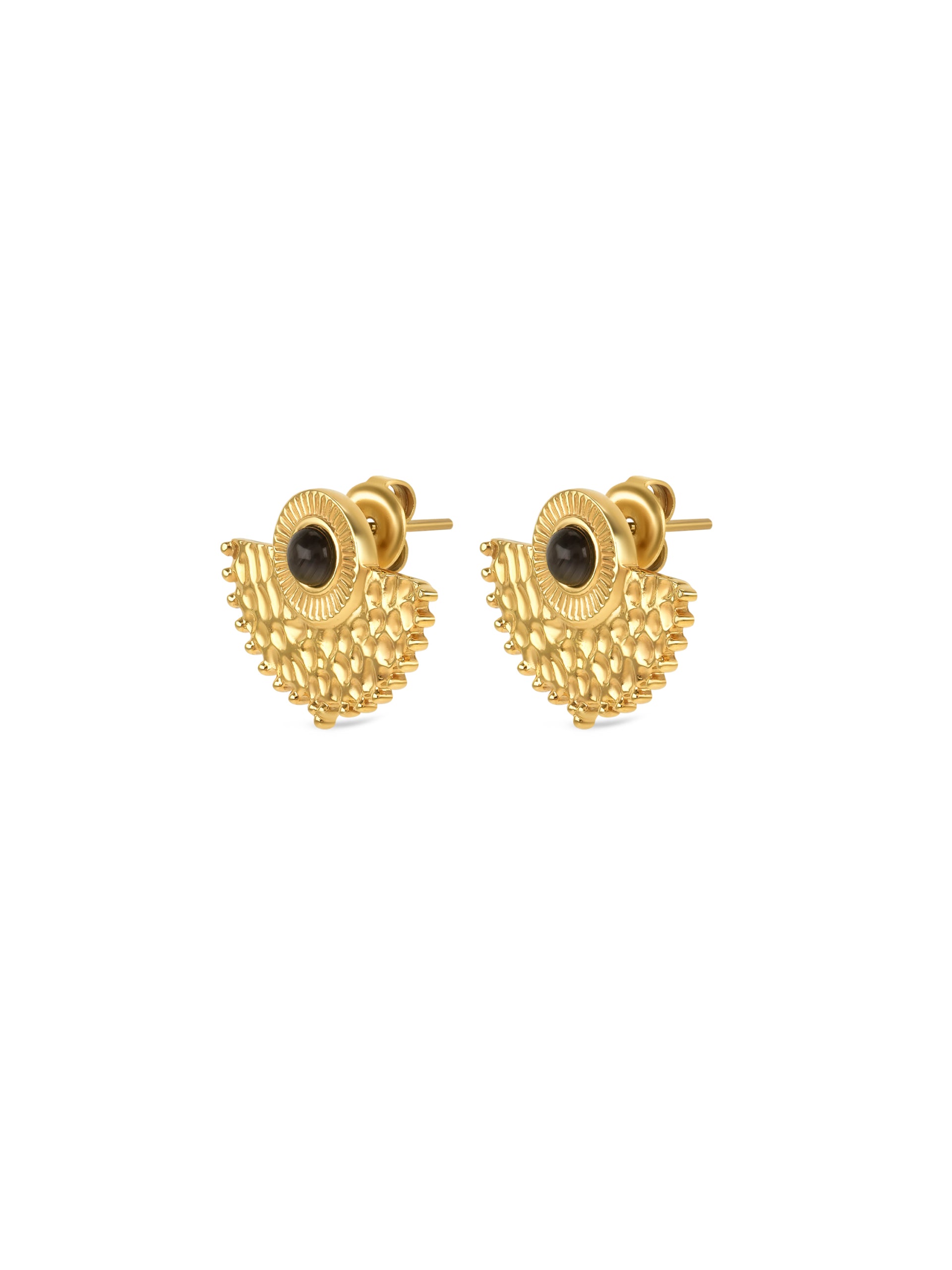 Brincos One Evil Eye Gray - OJEEE03G