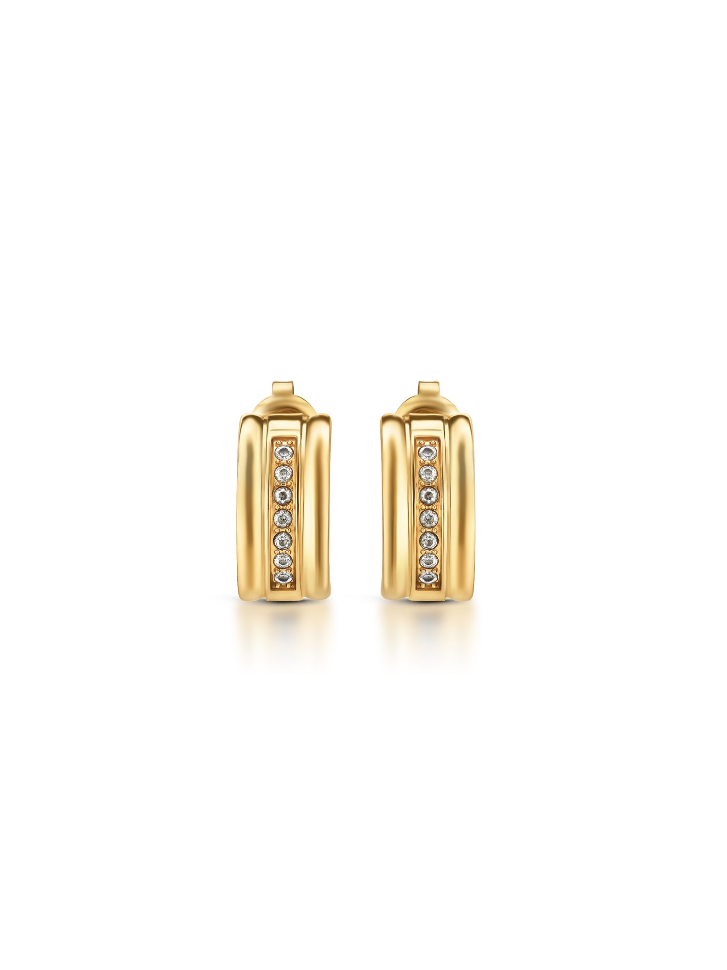Boucles d’Oreilles ONE Lumi Gold
