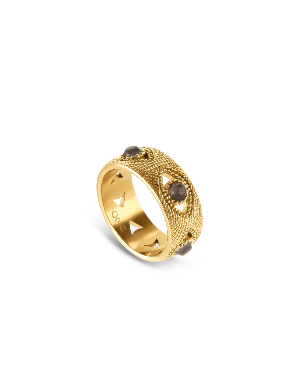Anel One Evil Eye Gray - OJEER01G