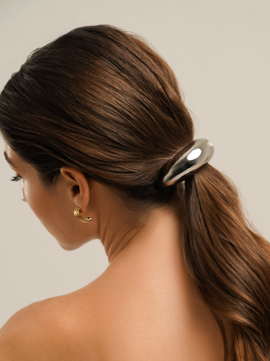 Acessório Cabelo One Moon Large Silver - OJH01S
