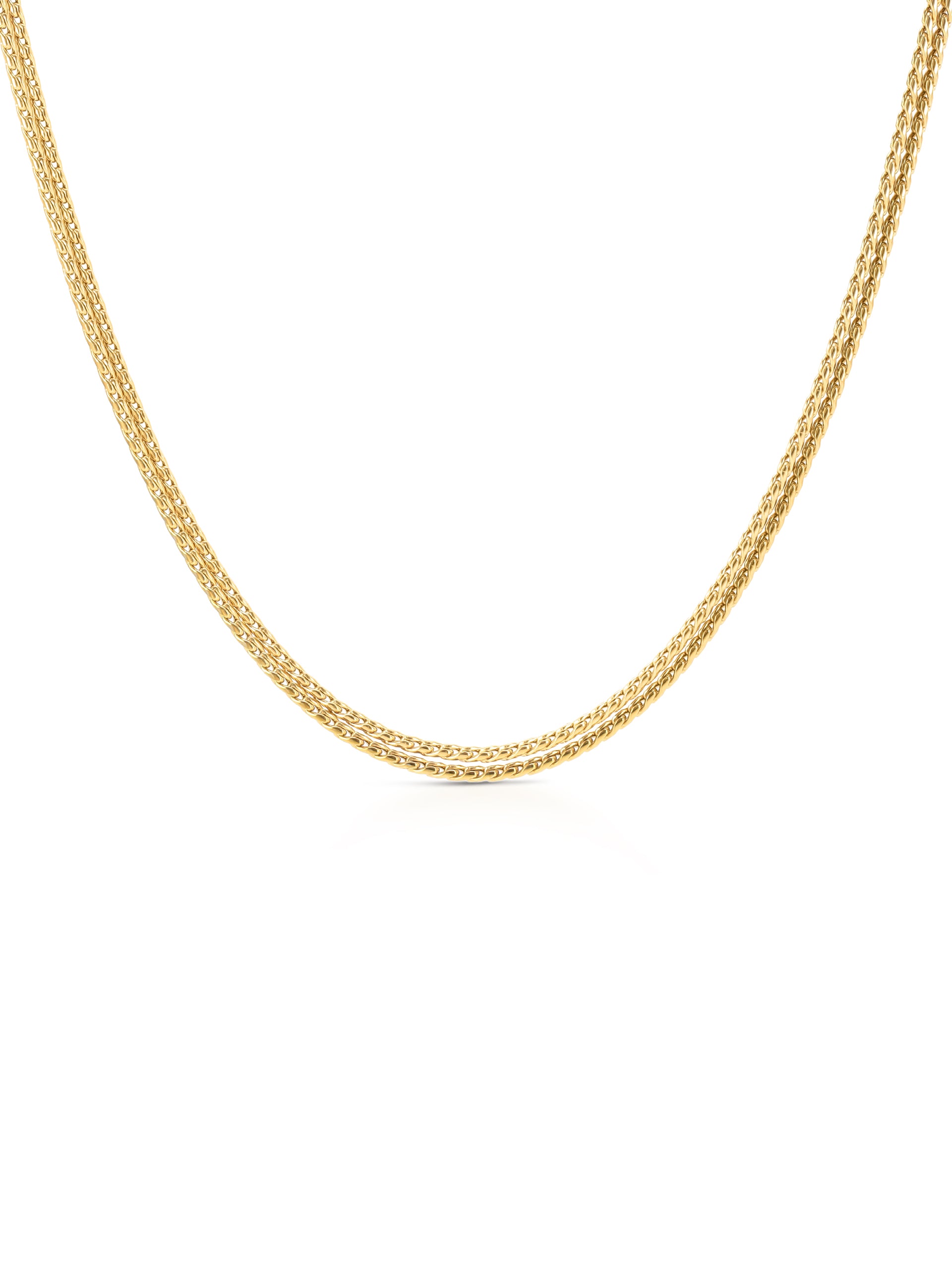 Colar One Master Twisted Gold - OJNMG01