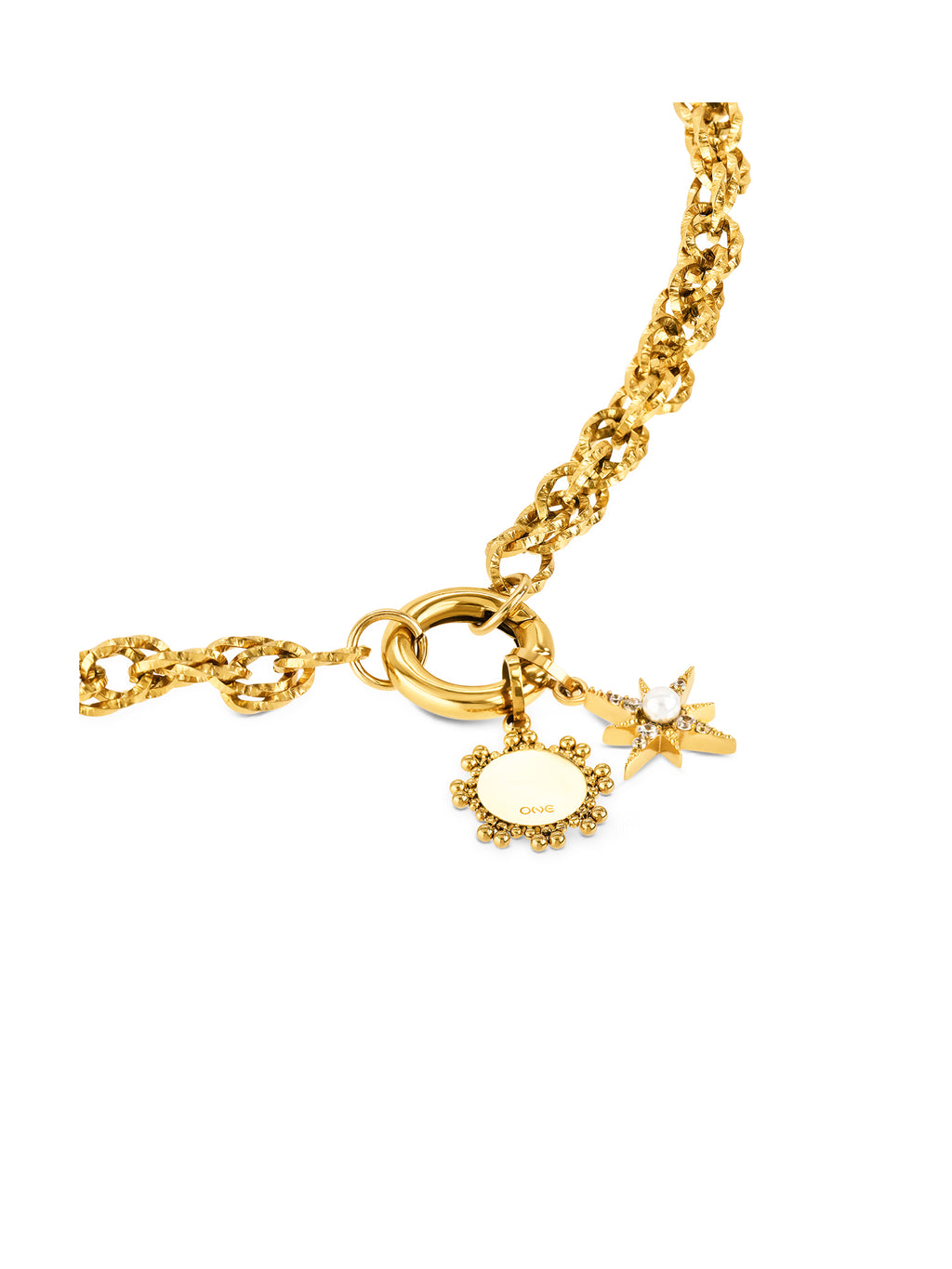 Colar One Master Union Double Gold - OJNMG04