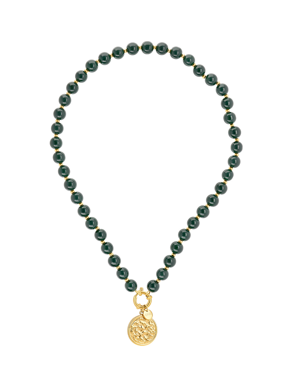 Colar One Neckmess Carmela Deep Green
