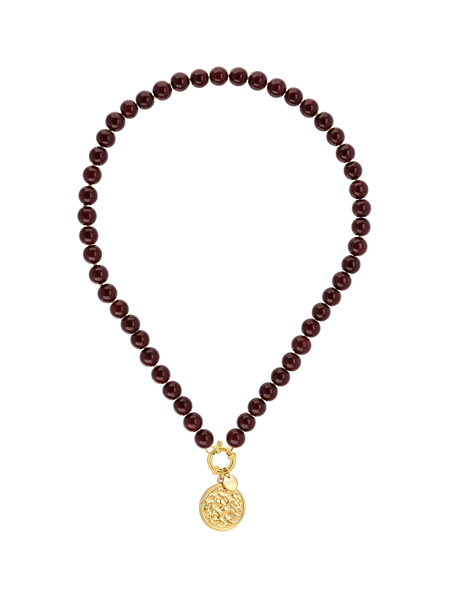 Colar One Neckmess Carmela Red Flame