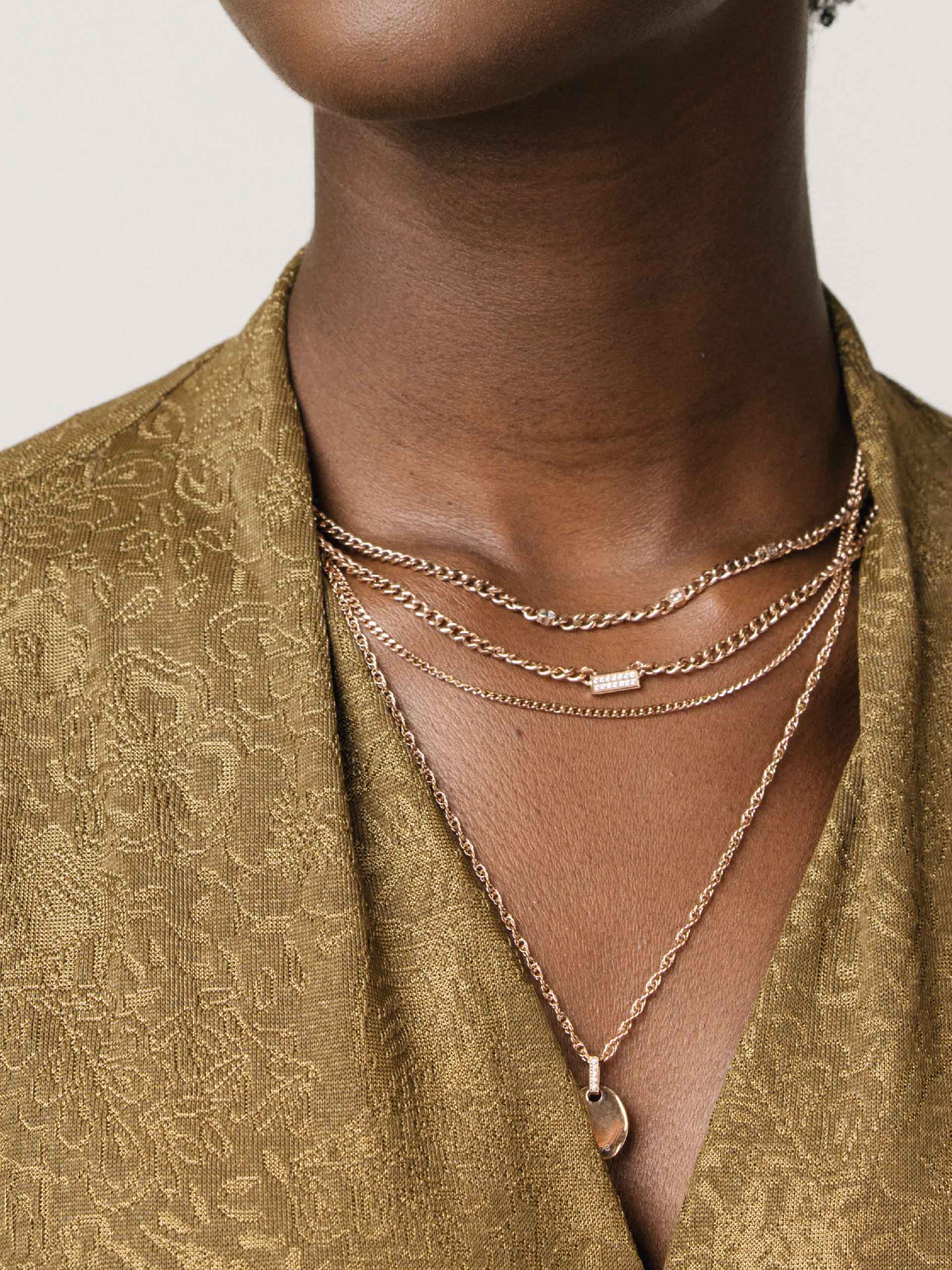 Colar One Neckmess Glam - OJNN11R