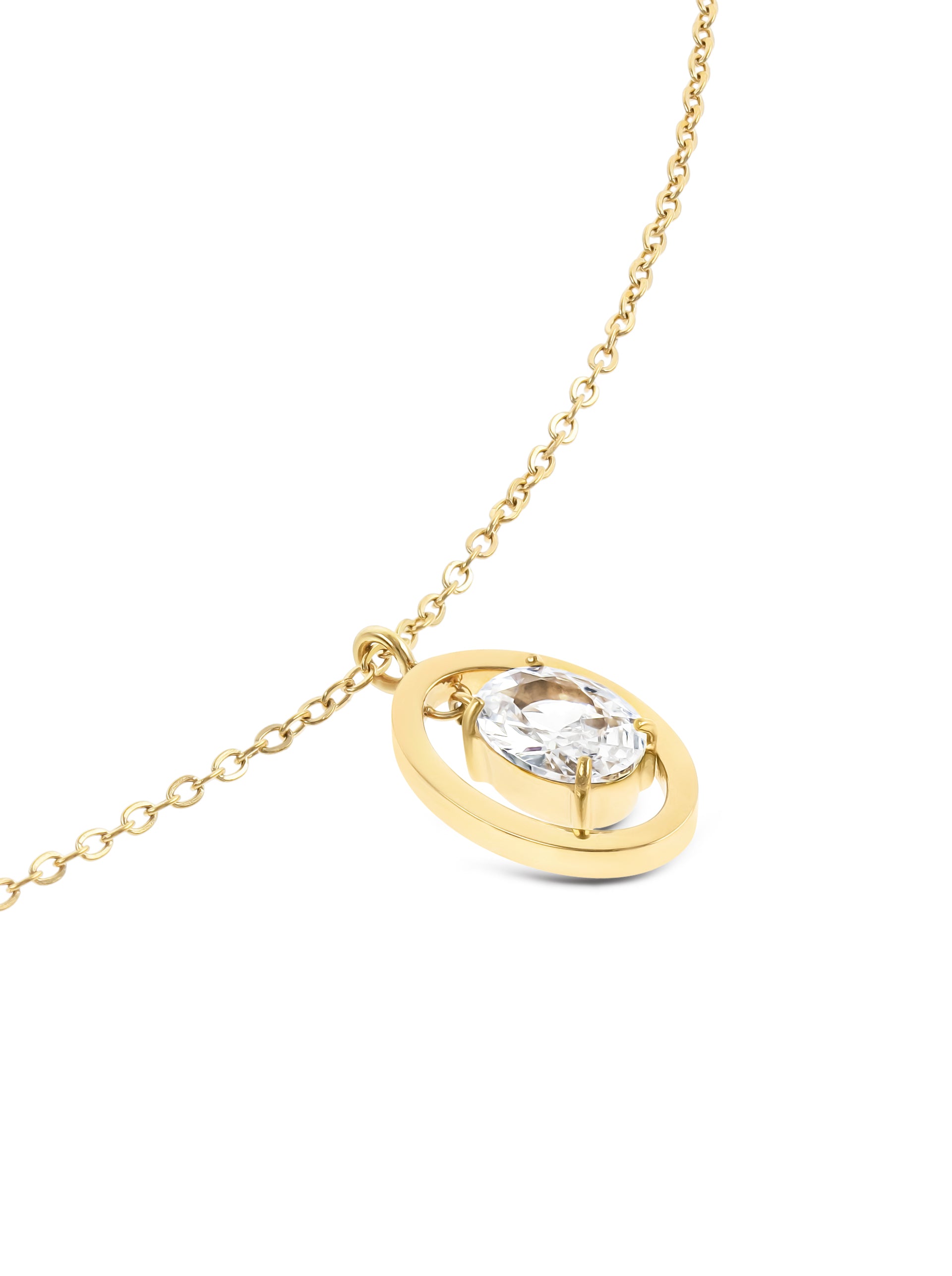 Colar One Birthstone Abril - Coragem - OJNN39G