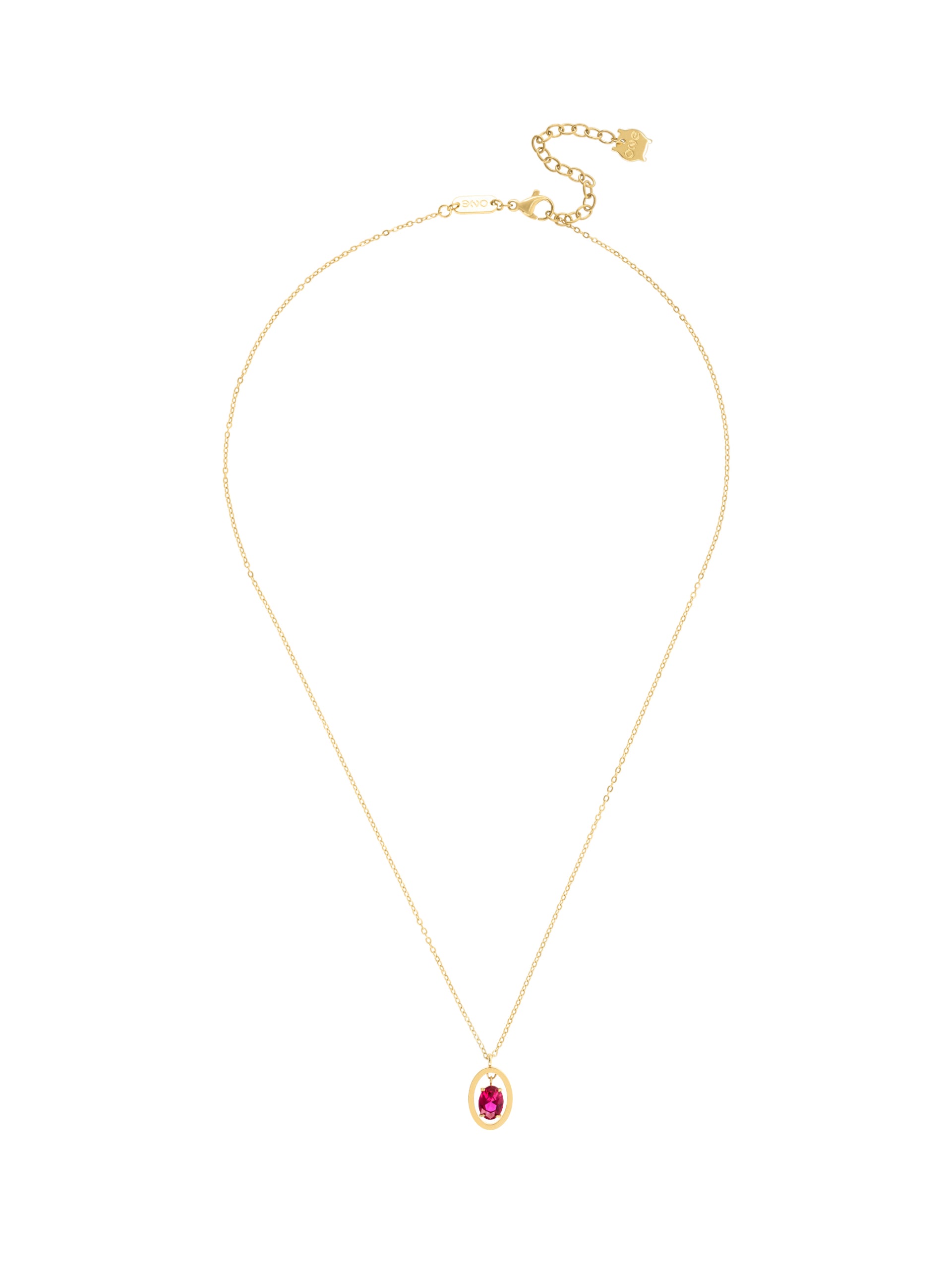 Colar One Birthstone Julho - Paixão - OJNN42G