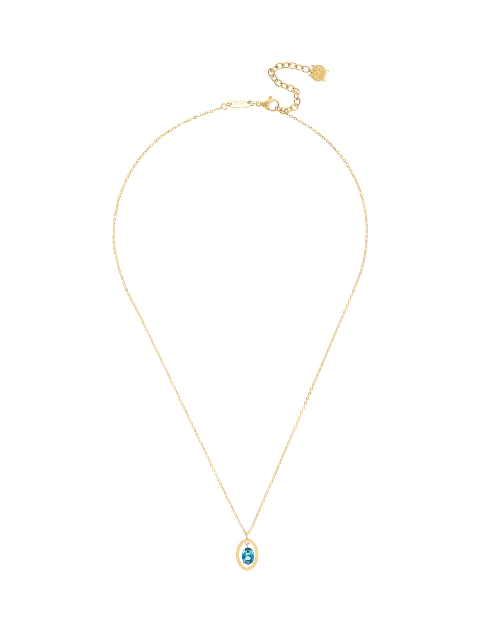 Colar One Birthstone Setembro - Prosperidade - OJNN44G