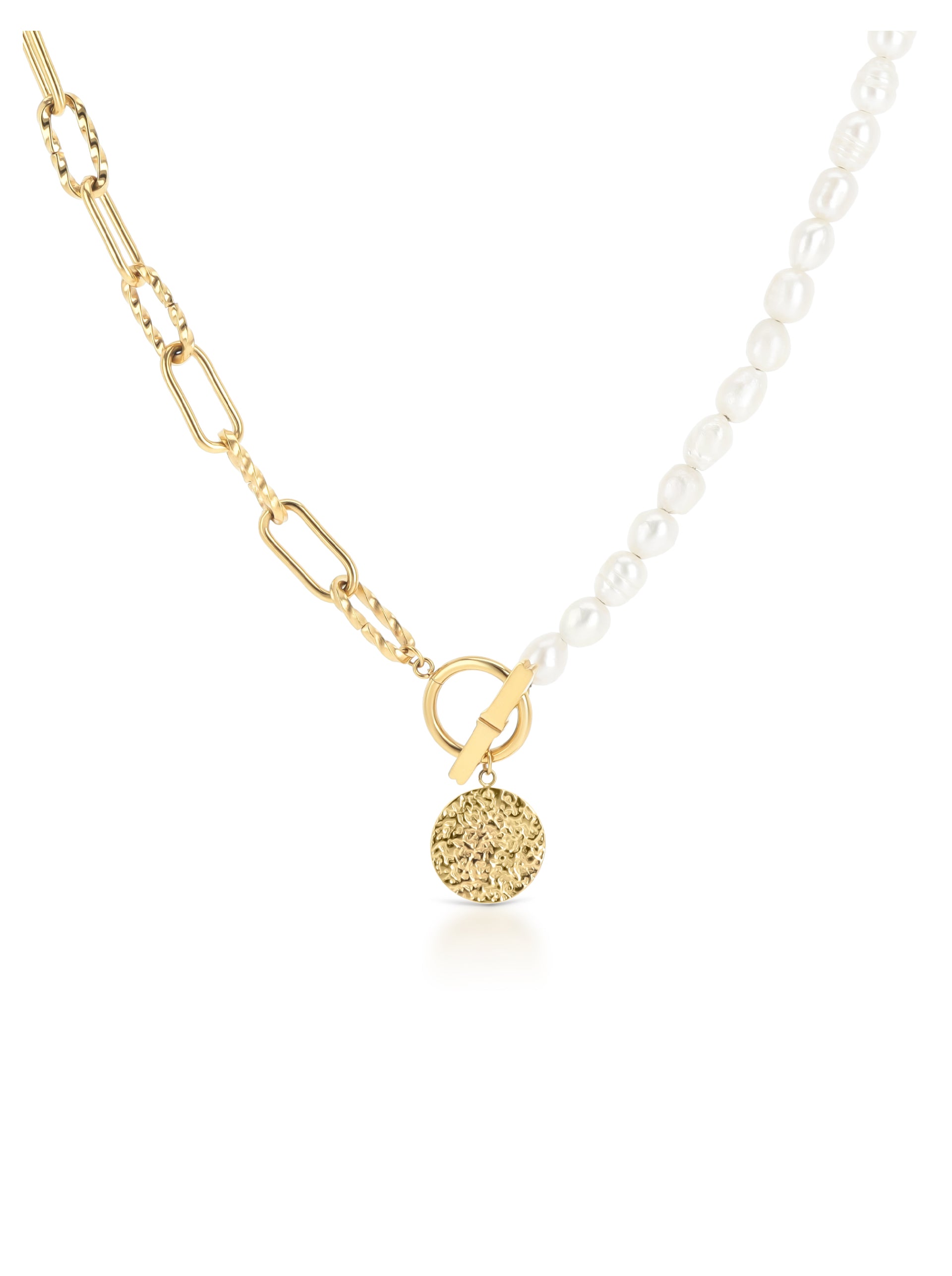 Colar One Neckmess Pearly - OJNN48G