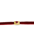 Colar One Neckmess Velvet Love Red - OJNN94G