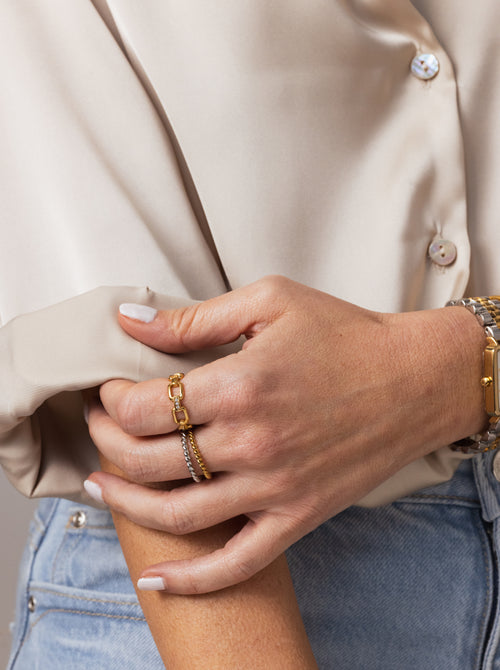 Anel One London 33 Silver - OJNYR33S