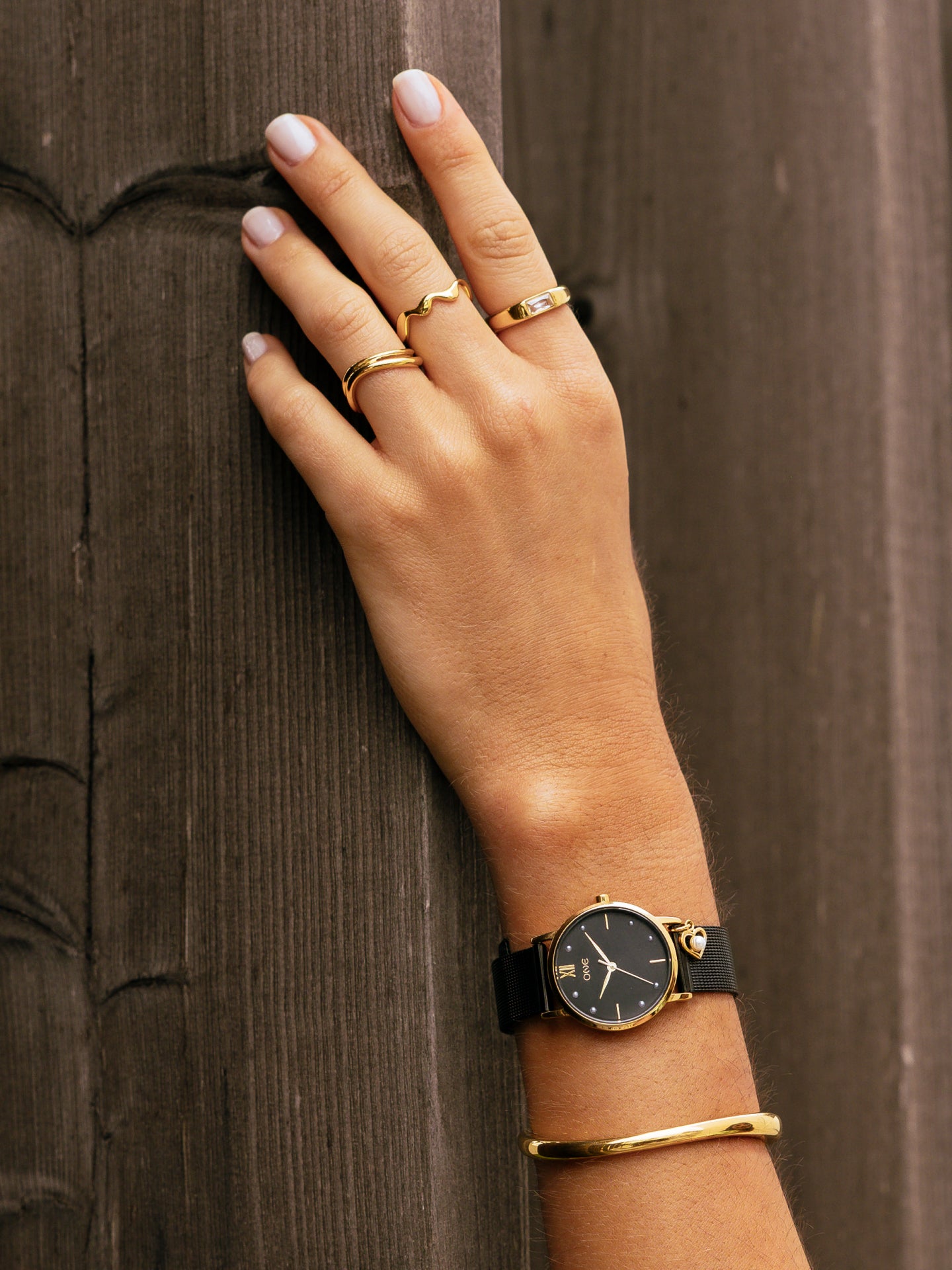 Anel One London 36 Gold - OJNYR36G