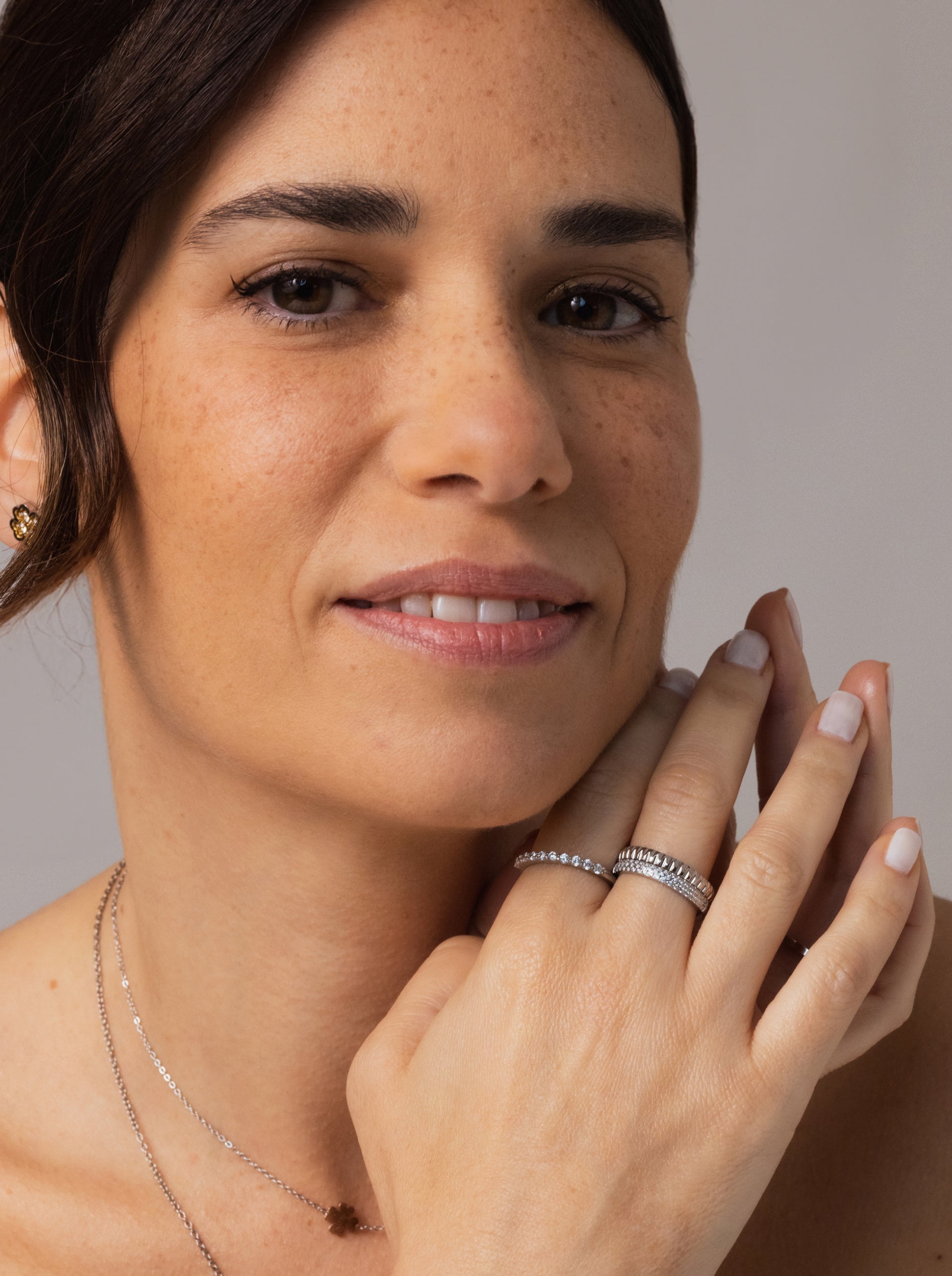 Anel One London 38 Silver - OJNYR38S