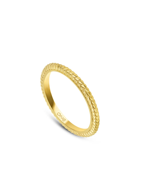 Anel One London 49 Gold - OJNYR49G