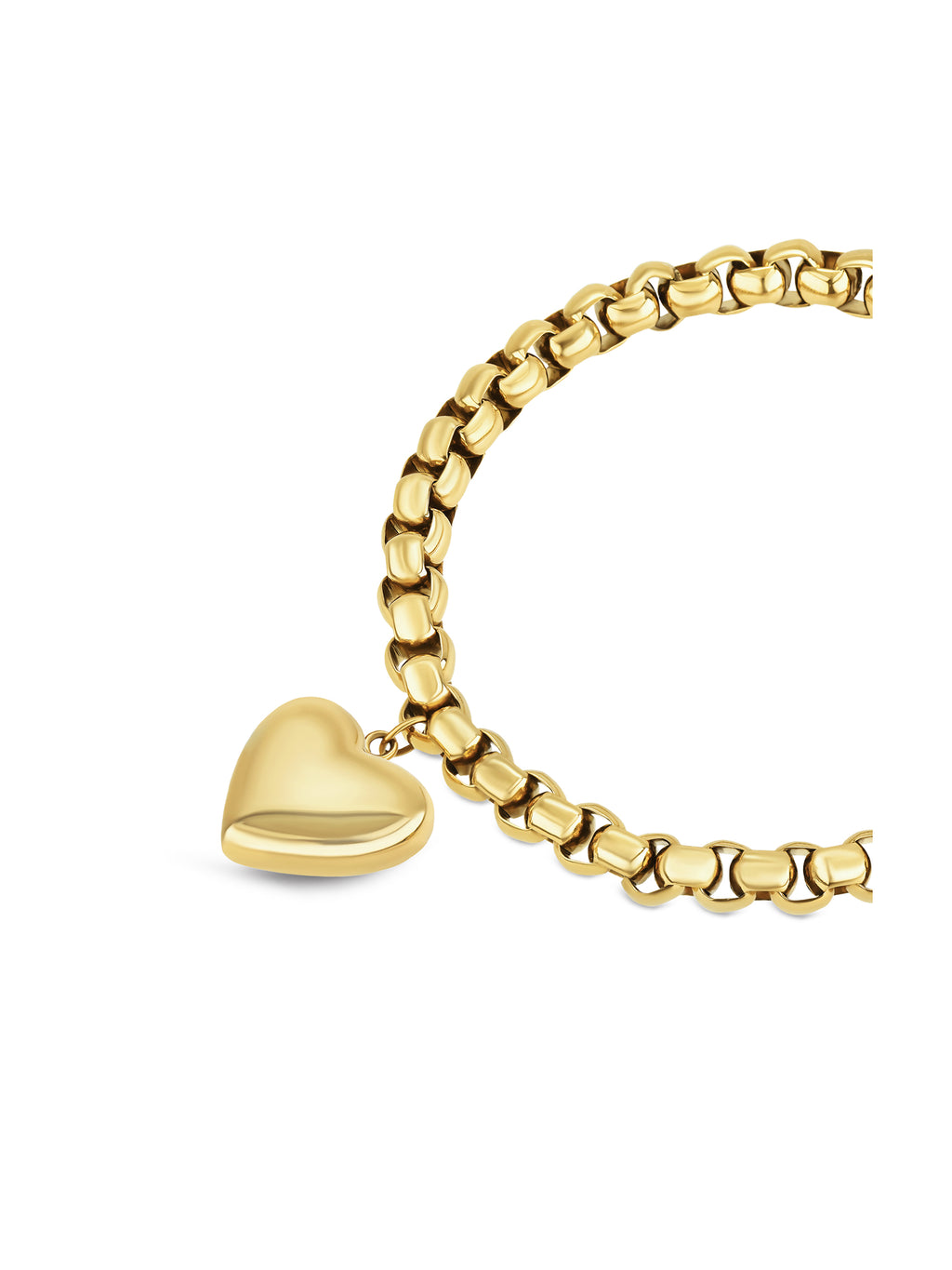 One Red Heartful Bracelet
