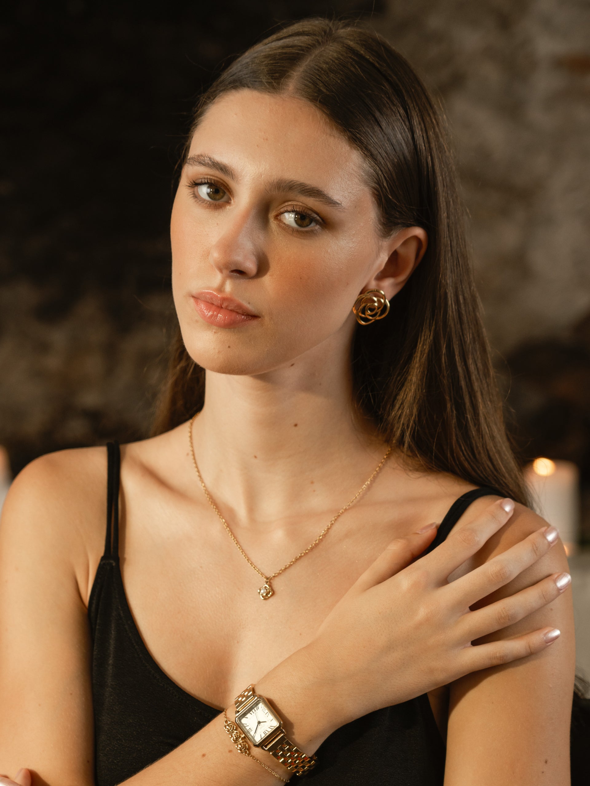 Colar One Rose Petite Pearl - OJRN02D